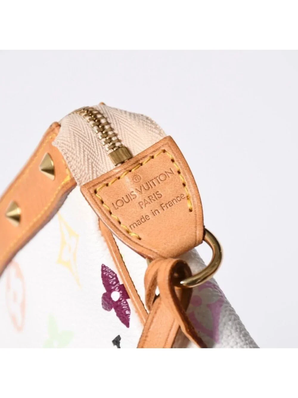 Louis Vuitton Pochette Accessoires Pouch Monogram Multicolor Takashi Murakami